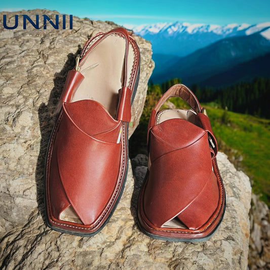 Peshawari Chappal Leather Hand Made